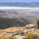 Big Smokey Valley Nevada from Toquima range great basin fall autumn