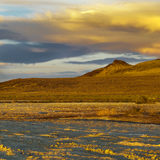 Grimes Point saltflats near Fallon Nevada Great Basin